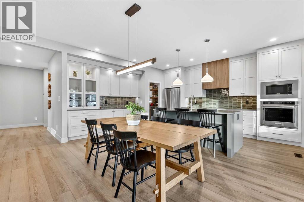 Open Concept Dining Area - 24 Napoleon Meadows Way, Innisfail, AB - Indoor