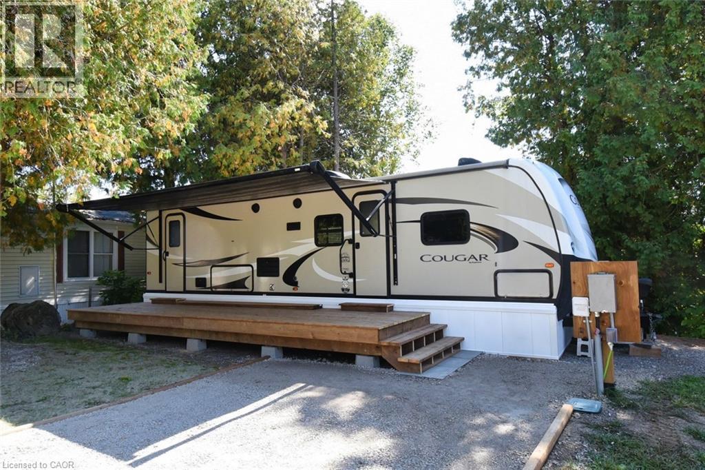 View of front of property with a deck - 1085 10Th Concession Road W Unit# 29, Flamborough, ON - Outdoor