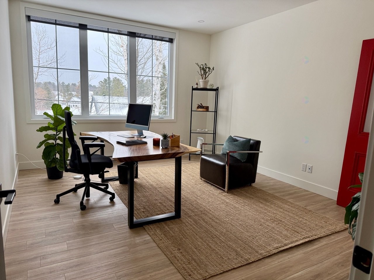 Office - 1-721 Ch. Lakeside, Lac-Brome, QC - Indoor Photo Showing Office