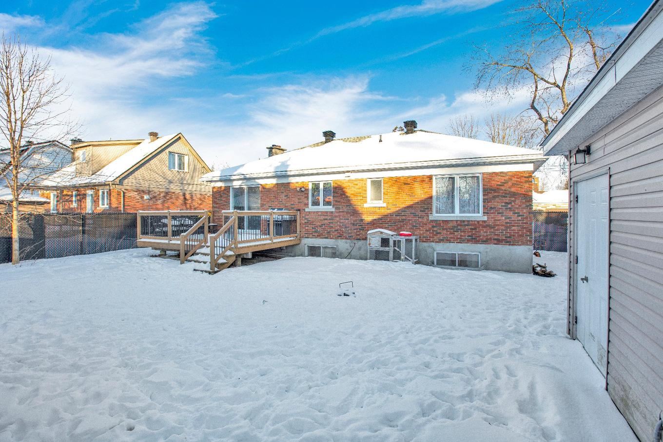 Back facade - 272 Av. Vinet, Dorval, QC - Outdoor