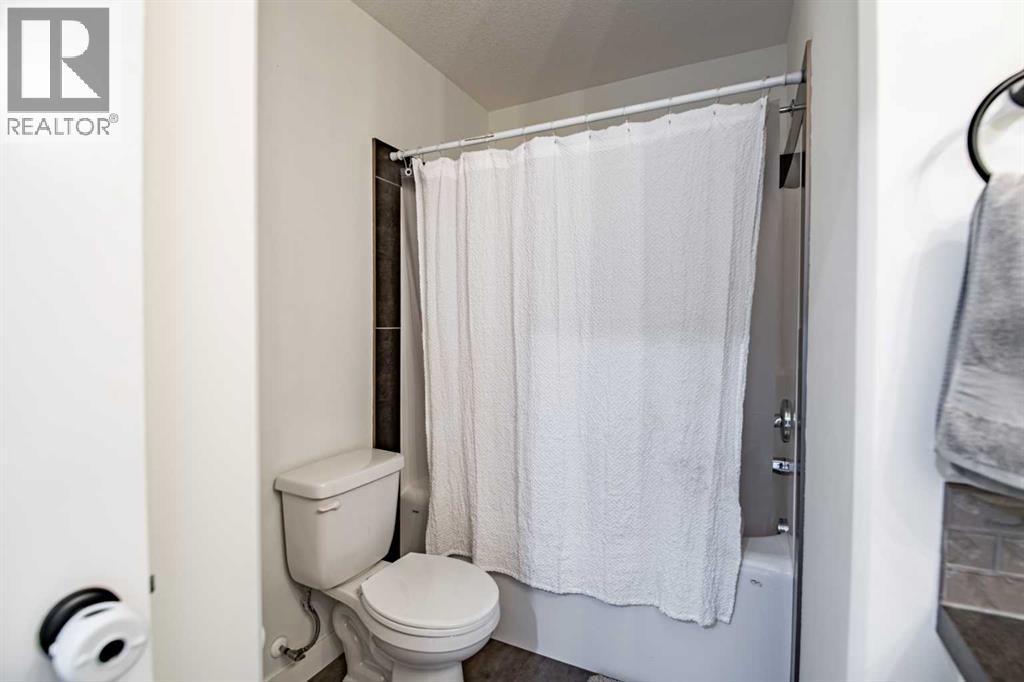 4pc Basement Bathroom - 53 Portway Close, Blackfalds, AB - Indoor Photo Showing Bathroom