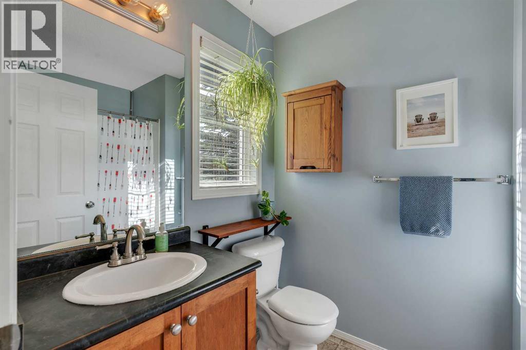 86 Eversyde Common Sw, Calgary, AB - Indoor Photo Showing Bathroom