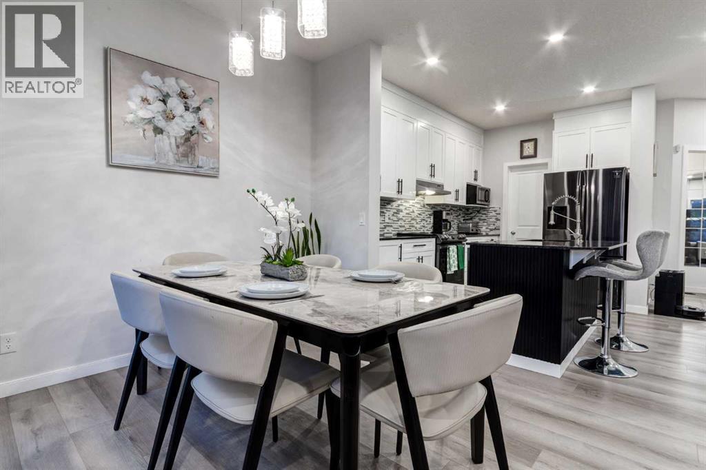 110 Sage Bank Grove Nw, Calgary, AB - Indoor Photo Showing Dining Room