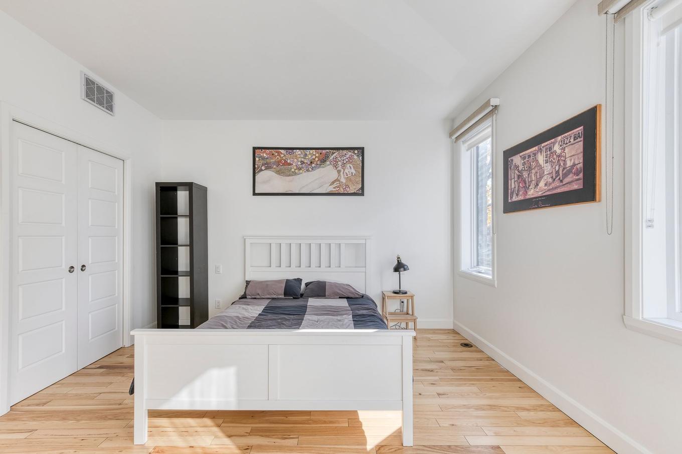 Chambre à coucher principale - 1883 Place Honoré-Beaugrand, Montréal (Mercier/Hochelaga-Maisonneuve), QC - Indoor Photo Showing Bedroom