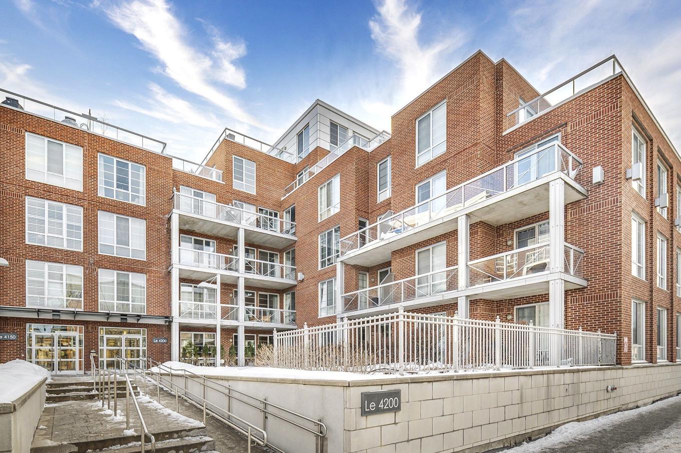 Frontage - 306-4200 Rue St-Ambroise, Montréal (Le Sud-Ouest), QC - Outdoor With Balcony With Facade
