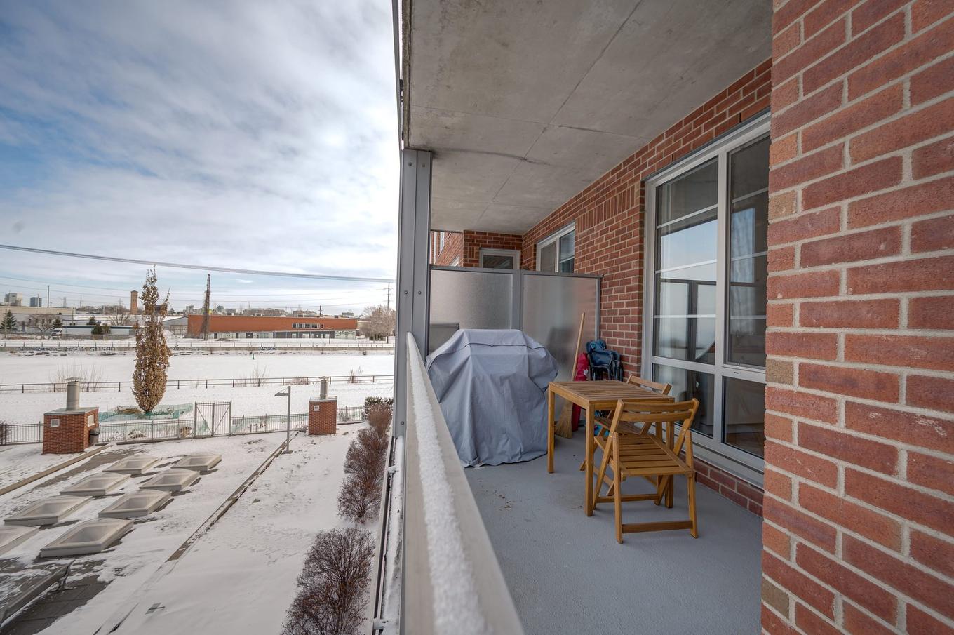 Balcony - 306-4200 Rue St-Ambroise, Montréal (Le Sud-Ouest), QC - Outdoor With Exterior