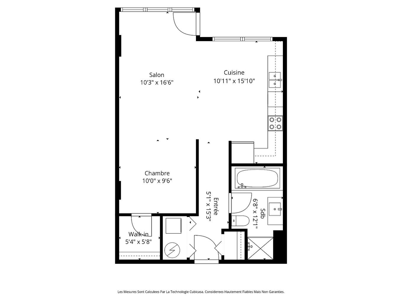 Drawing (sketch) - 306-4200 Rue St-Ambroise, Montréal (Le Sud-Ouest), QC - Other