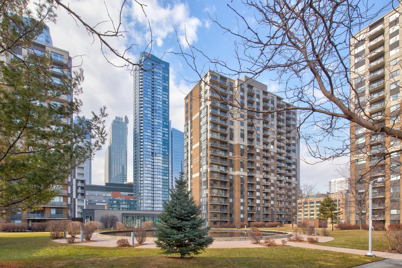 Jardin - 506-1200 Rue St-Jacques, Montréal (Ville-Marie), QC - Outdoor With Facade