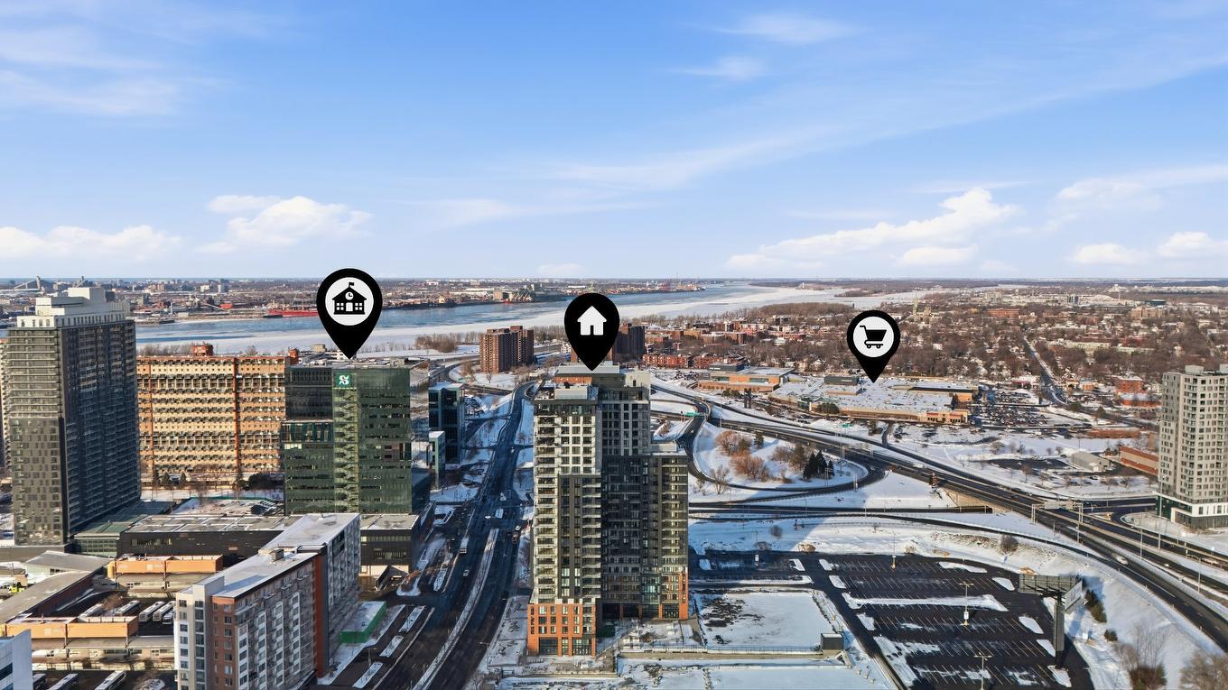 Photo aérienne - 821-200 Rue Marie-Charles-Le Moyne, Longueuil (Le Vieux-Longueuil), QC - Outdoor With View