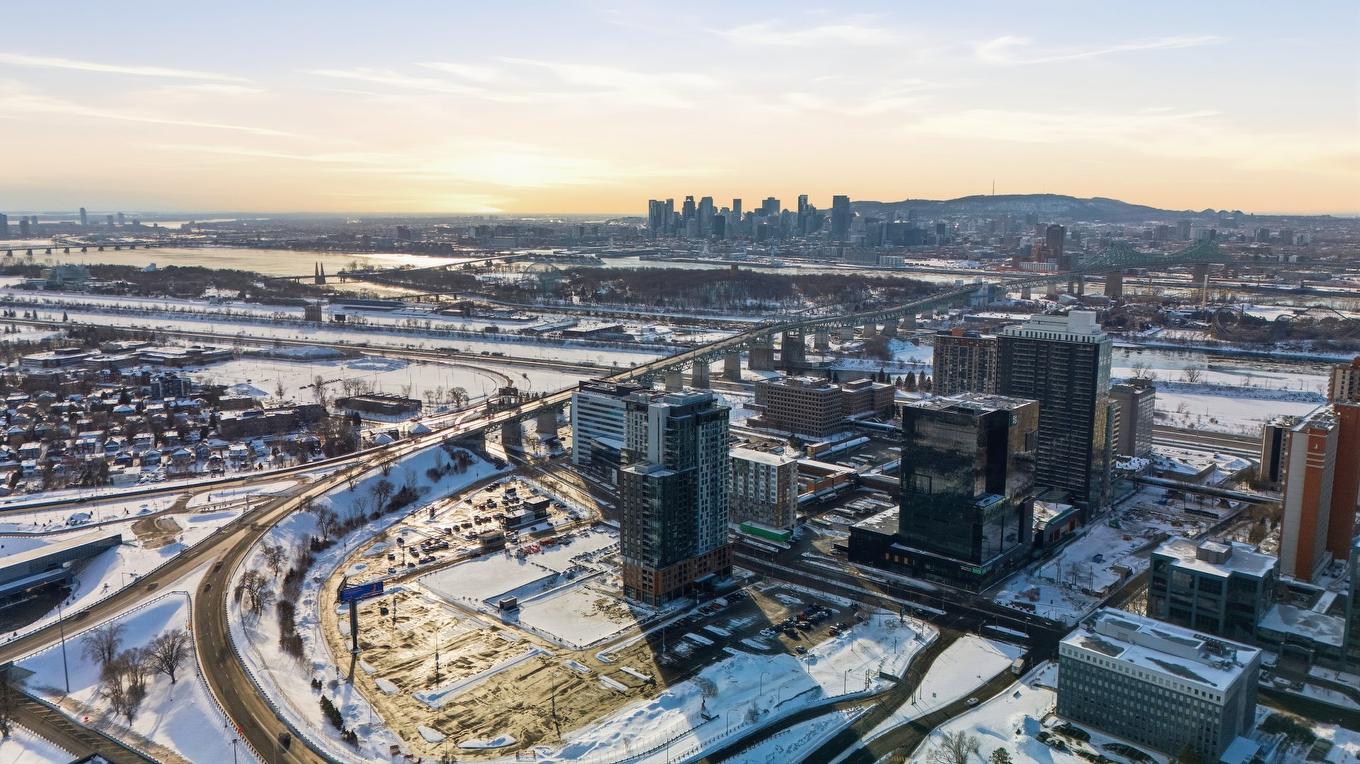 Photo aérienne - 821-200 Rue Marie-Charles-Le Moyne, Longueuil (Le Vieux-Longueuil), QC - Outdoor With View