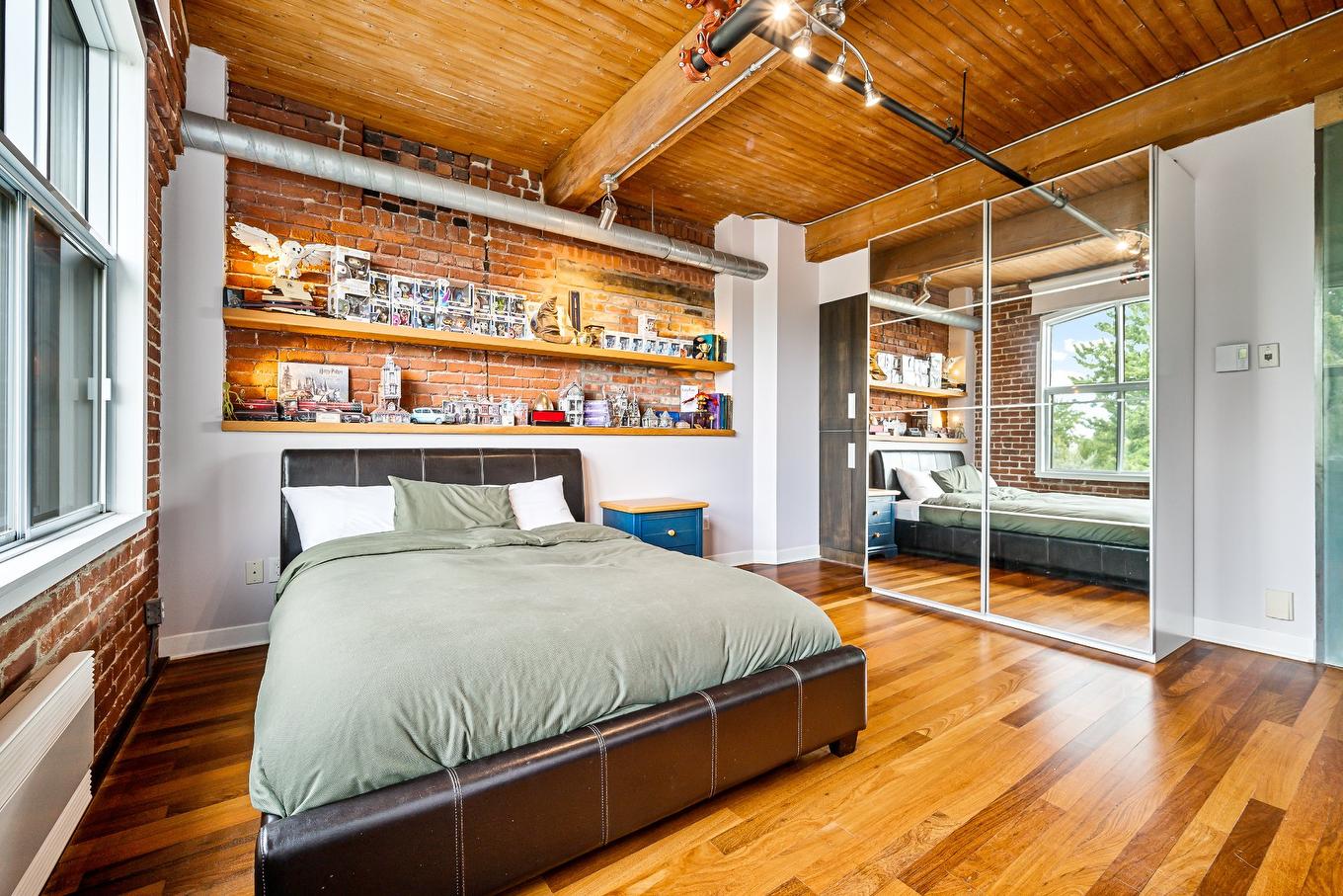 Chambre à coucher - 213-2295 Av. Aird, Montréal (Mercier/Hochelaga-Maisonneuve), QC - Indoor Photo Showing Bedroom