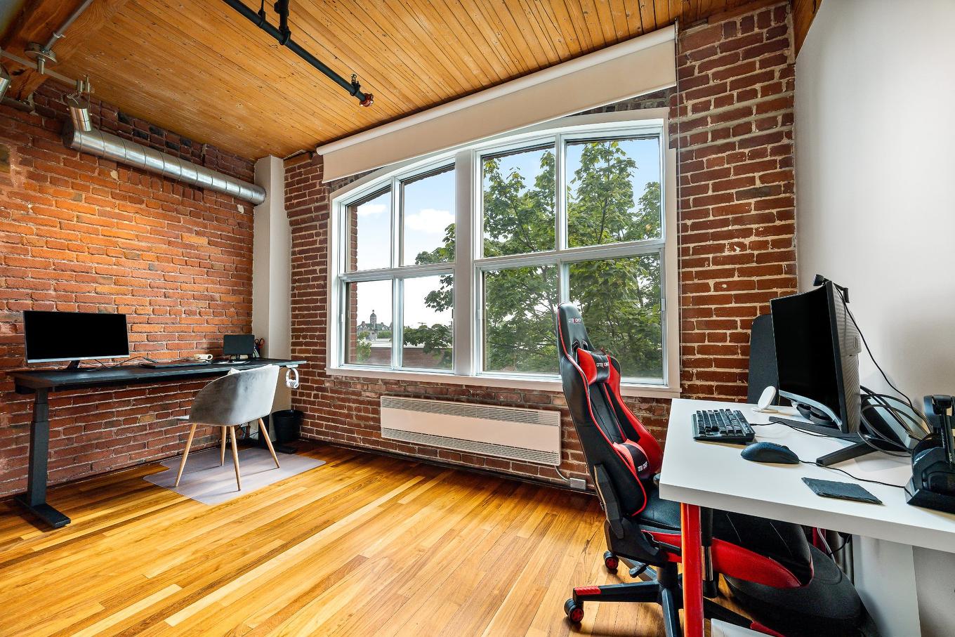 Chambre à coucher - 213-2295 Av. Aird, Montréal (Mercier/Hochelaga-Maisonneuve), QC - Indoor Photo Showing Office