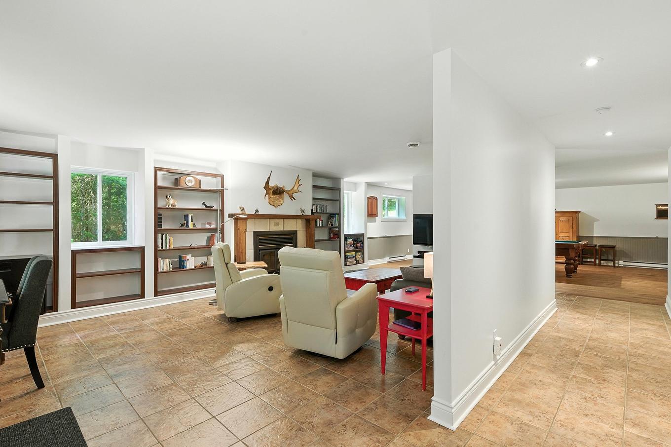 Family room - 525 Rue Des Cyprès, Sainte-Adèle, QC - Indoor