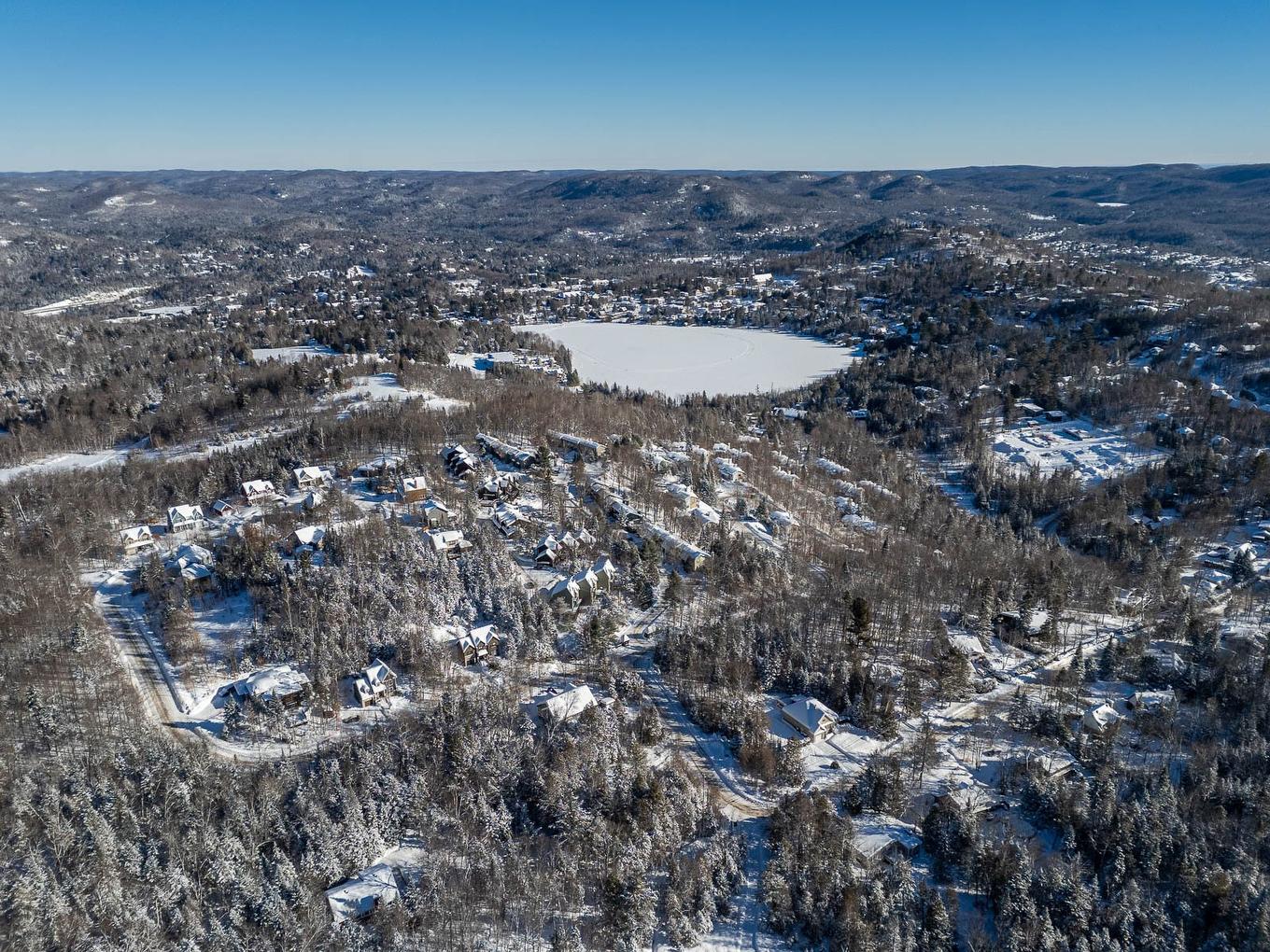 Aerial photo - 525 Rue Des Cyprès, Sainte-Adèle, QC - Outdoor With View