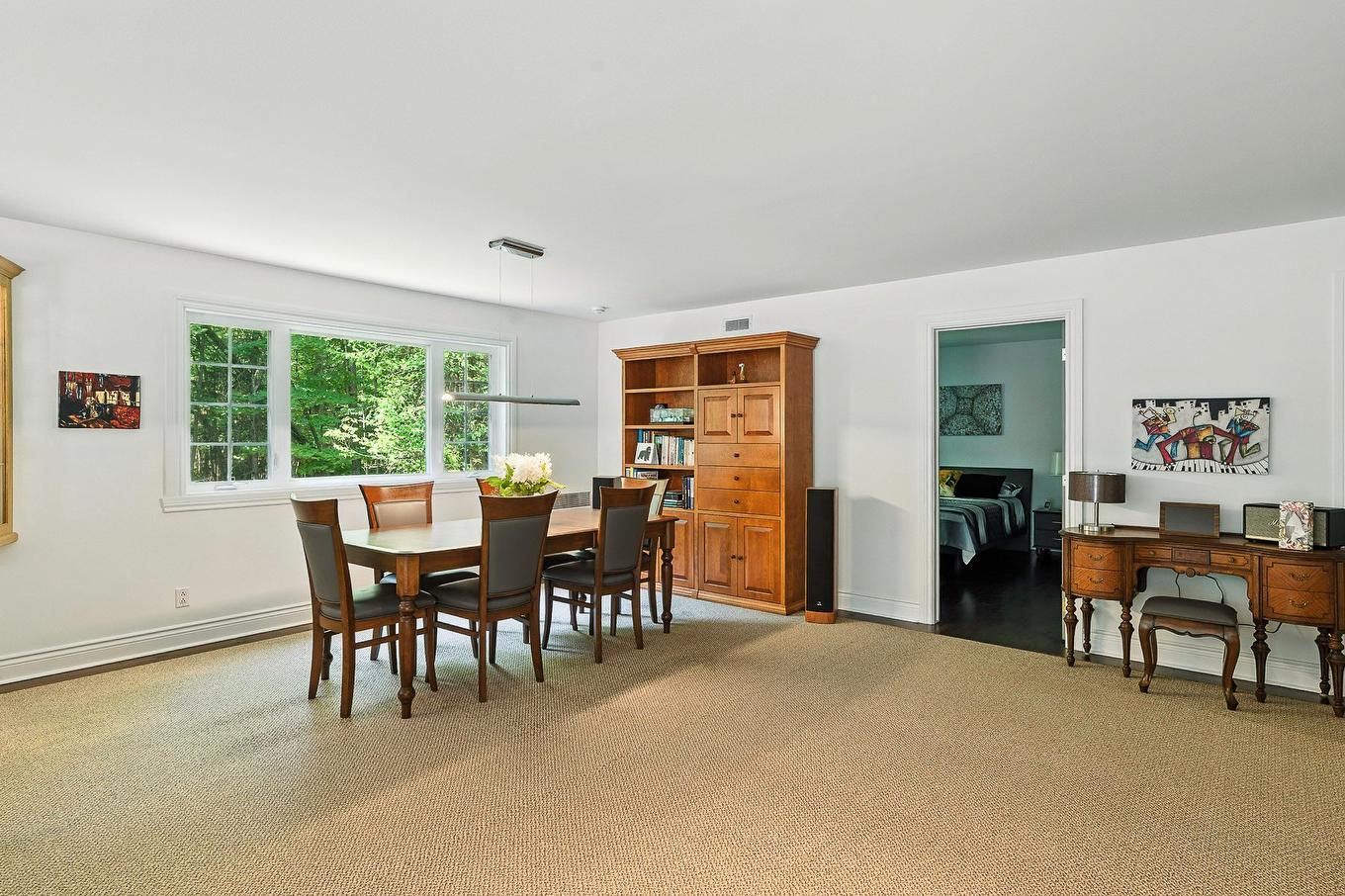 Dining room - 525 Rue Des Cyprès, Sainte-Adèle, QC - Indoor Photo Showing Dining Room
