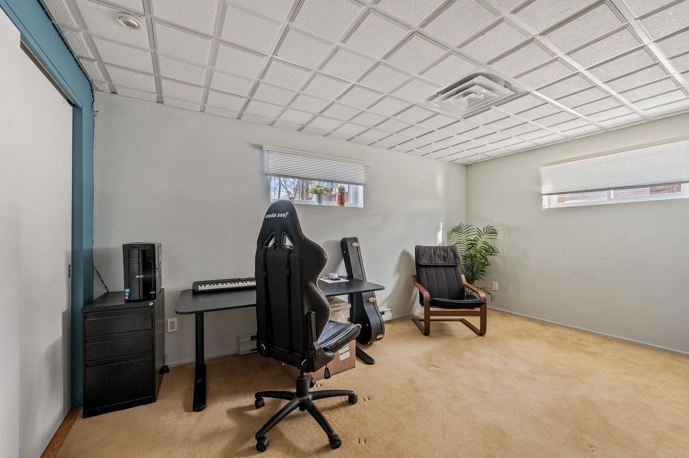 Chambre à coucher - 4121 Rue D'Estrées, Québec (La Haute-Saint-Charles), QC - Indoor Photo Showing Office