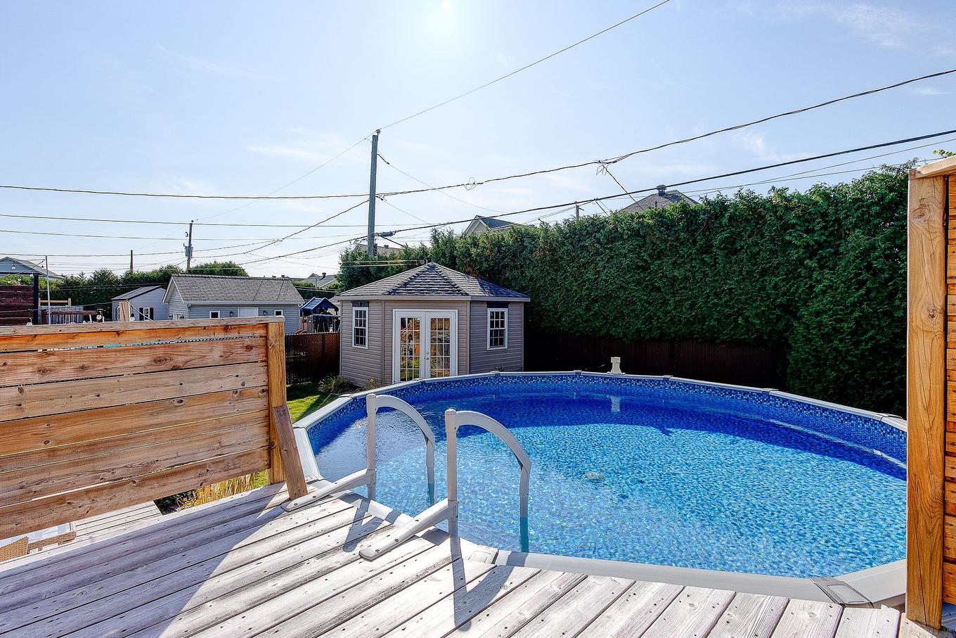 Pool - 51 Rue Ravel, Saint-Jean-Sur-Richelieu, QC - Outdoor With Above Ground Pool