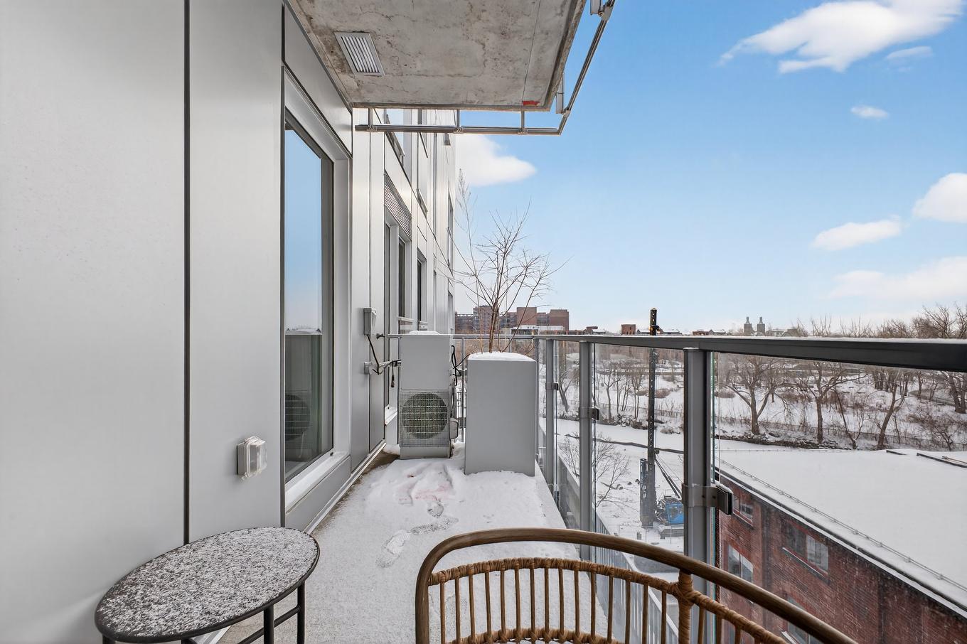 Balcon - 760-288 Rue Richmond, Montréal (Le Sud-Ouest), QC - Outdoor With Exterior