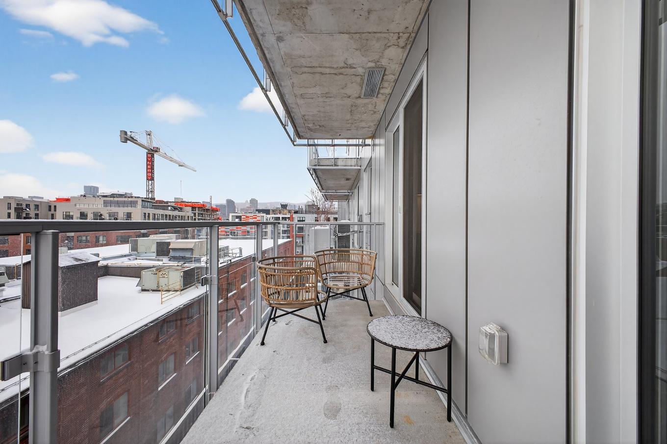 Balcon - 760-288 Rue Richmond, Montréal (Le Sud-Ouest), QC - Outdoor With Exterior