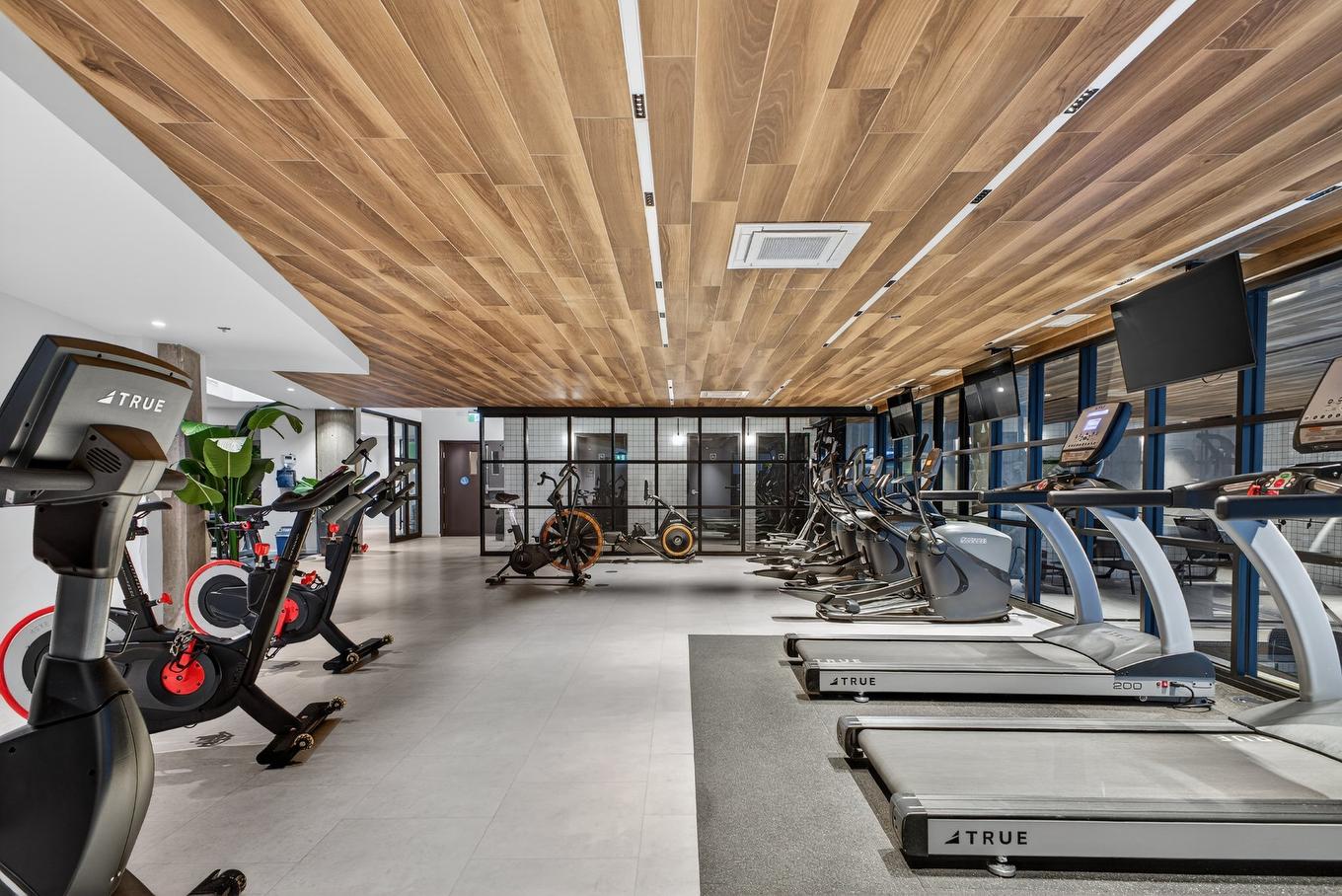 Salle d'exercice - 760-288 Rue Richmond, Montréal (Le Sud-Ouest), QC - Indoor Photo Showing Gym Room