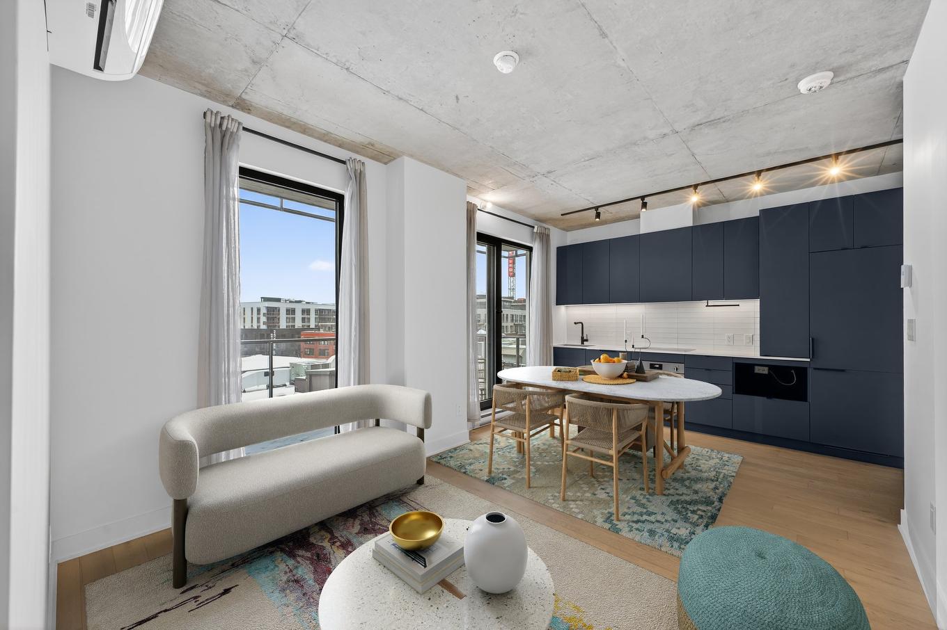 Salon - 760-288 Rue Richmond, Montréal (Le Sud-Ouest), QC - Indoor