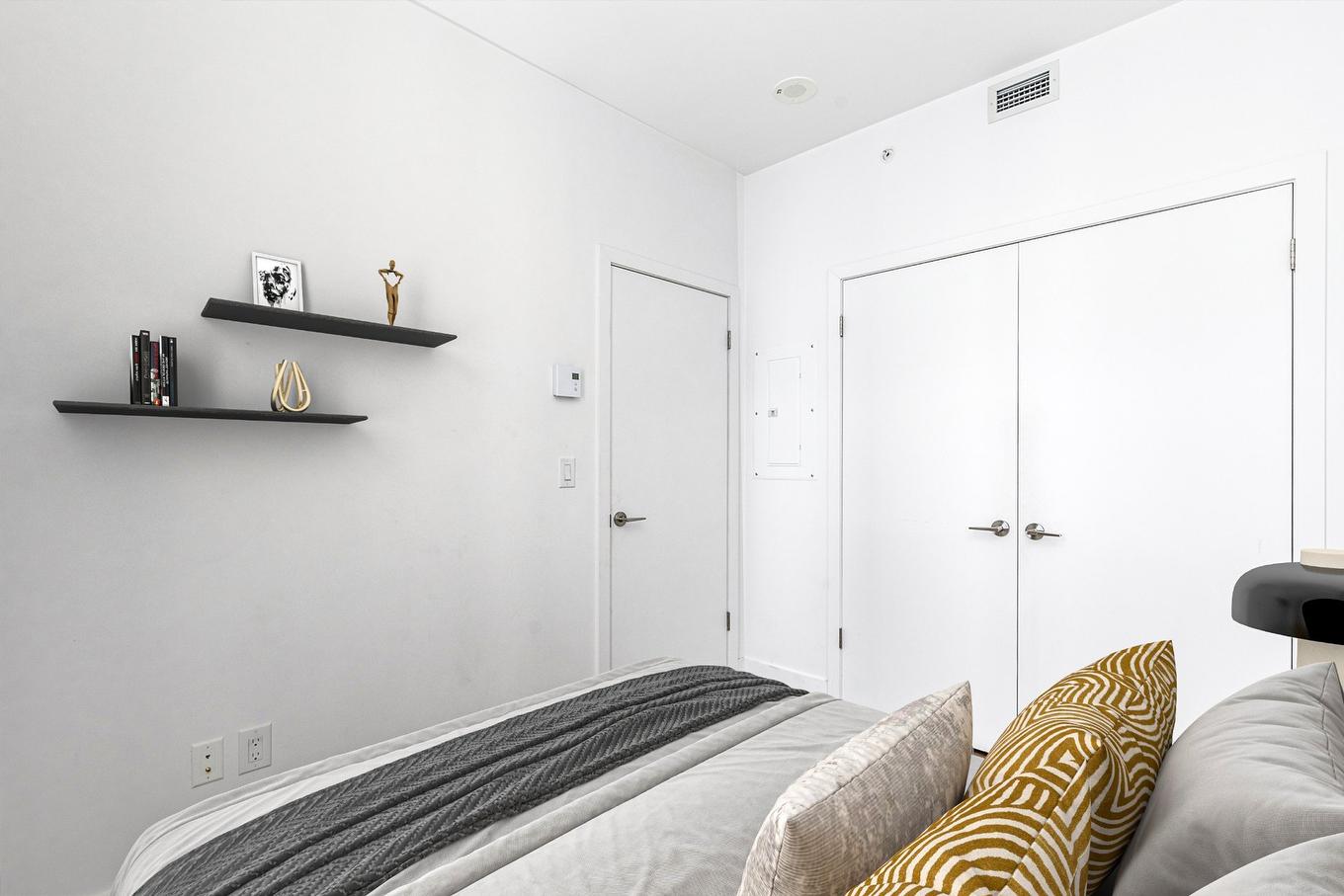 Chambre à coucher - 405-4959 Rue Jean-Talon O., Montréal (Côte-Des-Neiges/Notre-Dame-De-Grâce), QC - Indoor Photo Showing Bedroom