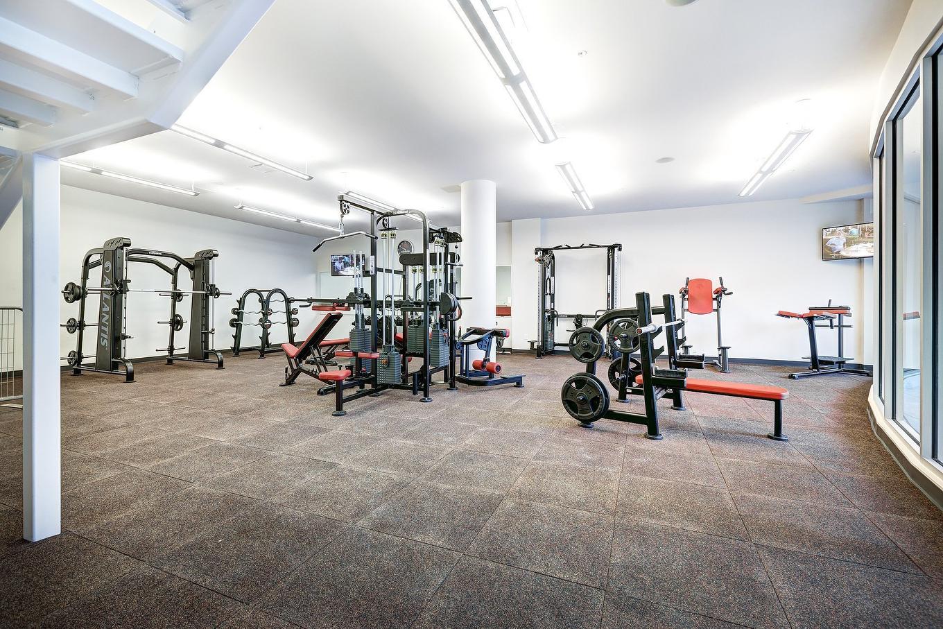 Salle d'exercice - 405-4959 Rue Jean-Talon O., Montréal (Côte-Des-Neiges/Notre-Dame-De-Grâce), QC - Indoor Photo Showing Gym Room