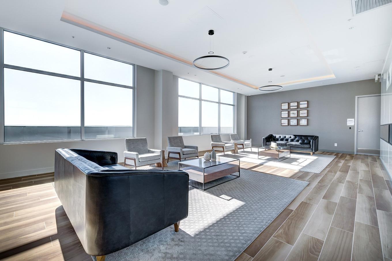 Salle communautaire - 405-4959 Rue Jean-Talon O., Montréal (Côte-Des-Neiges/Notre-Dame-De-Grâce), QC - Indoor Photo Showing Living Room