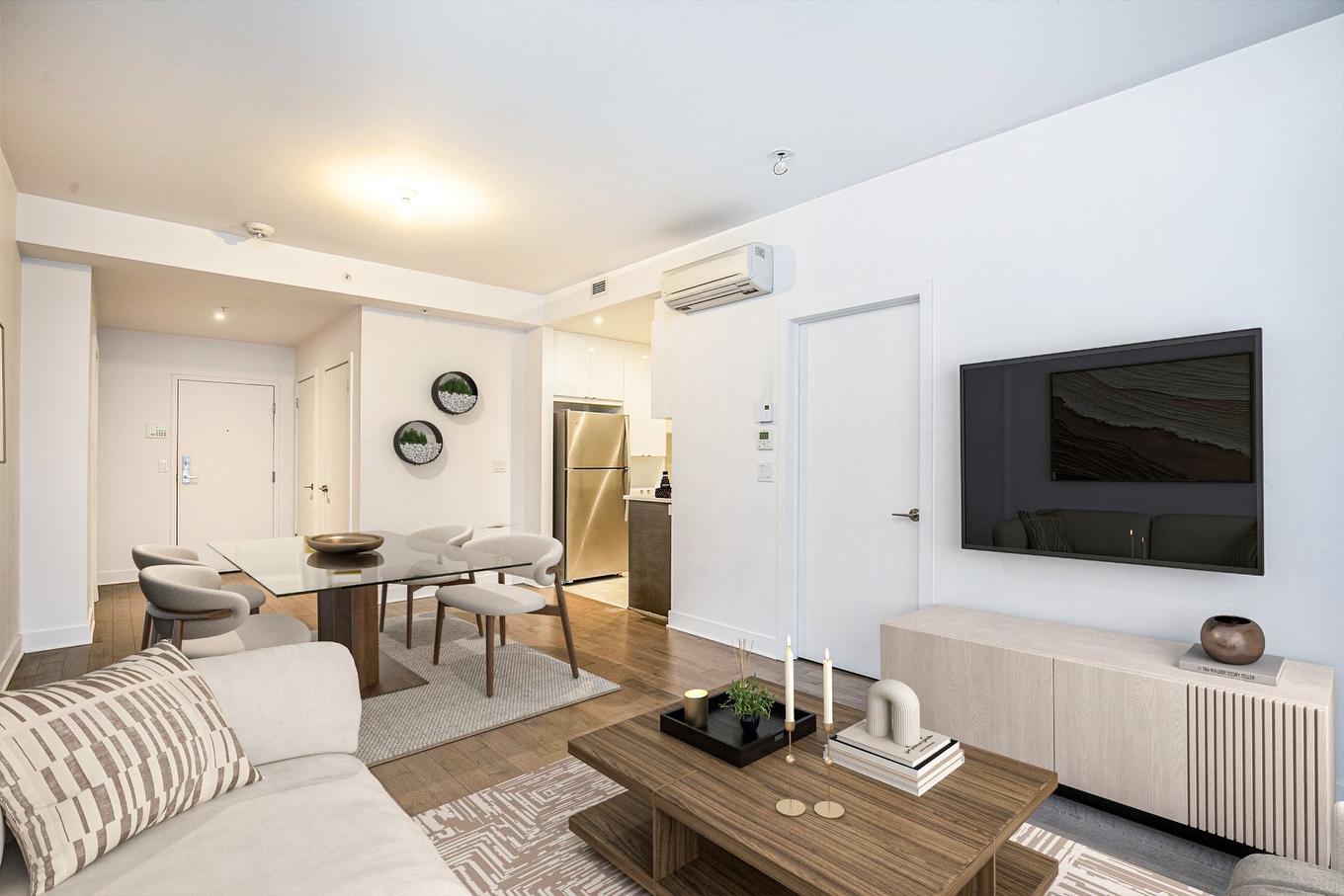 Salon - 405-4959 Rue Jean-Talon O., Montréal (Côte-Des-Neiges/Notre-Dame-De-Grâce), QC - Indoor Photo Showing Living Room