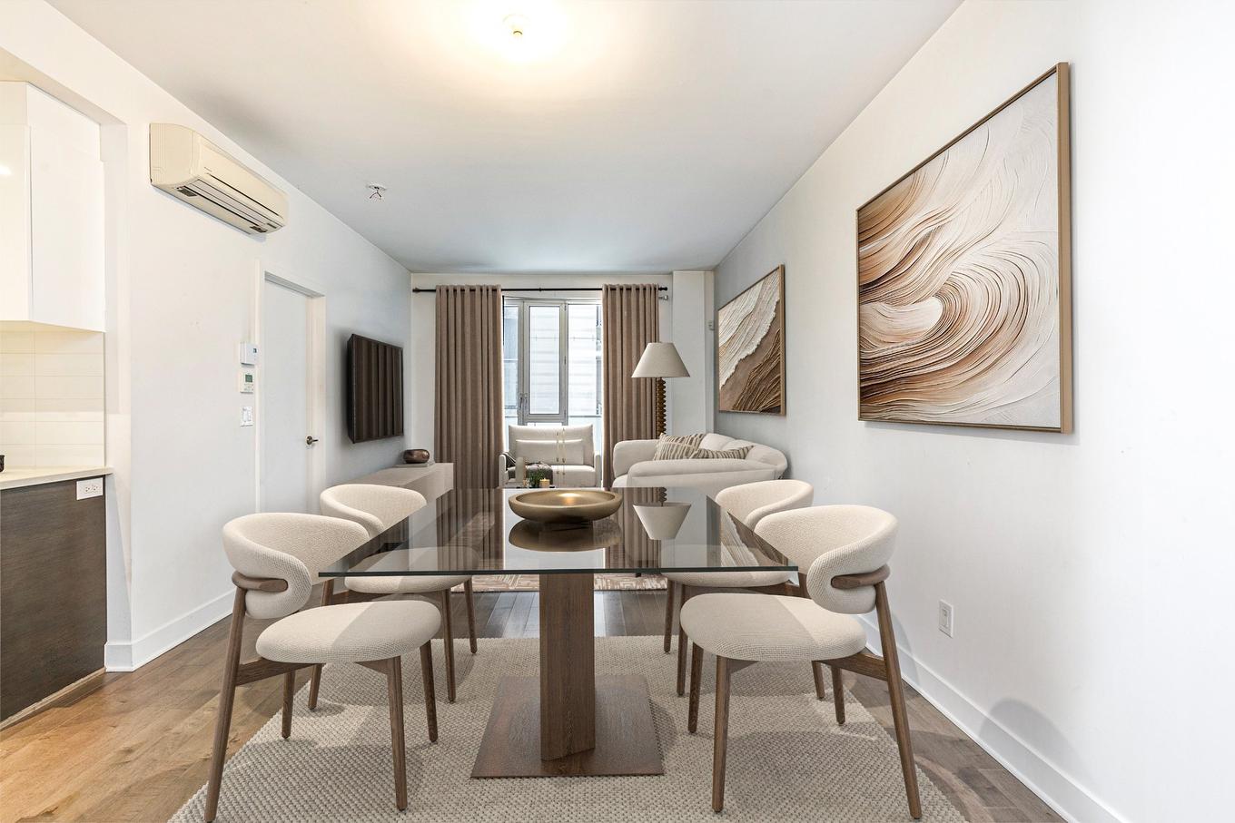 Salle à manger - 405-4959 Rue Jean-Talon O., Montréal (Côte-Des-Neiges/Notre-Dame-De-Grâce), QC - Indoor Photo Showing Dining Room