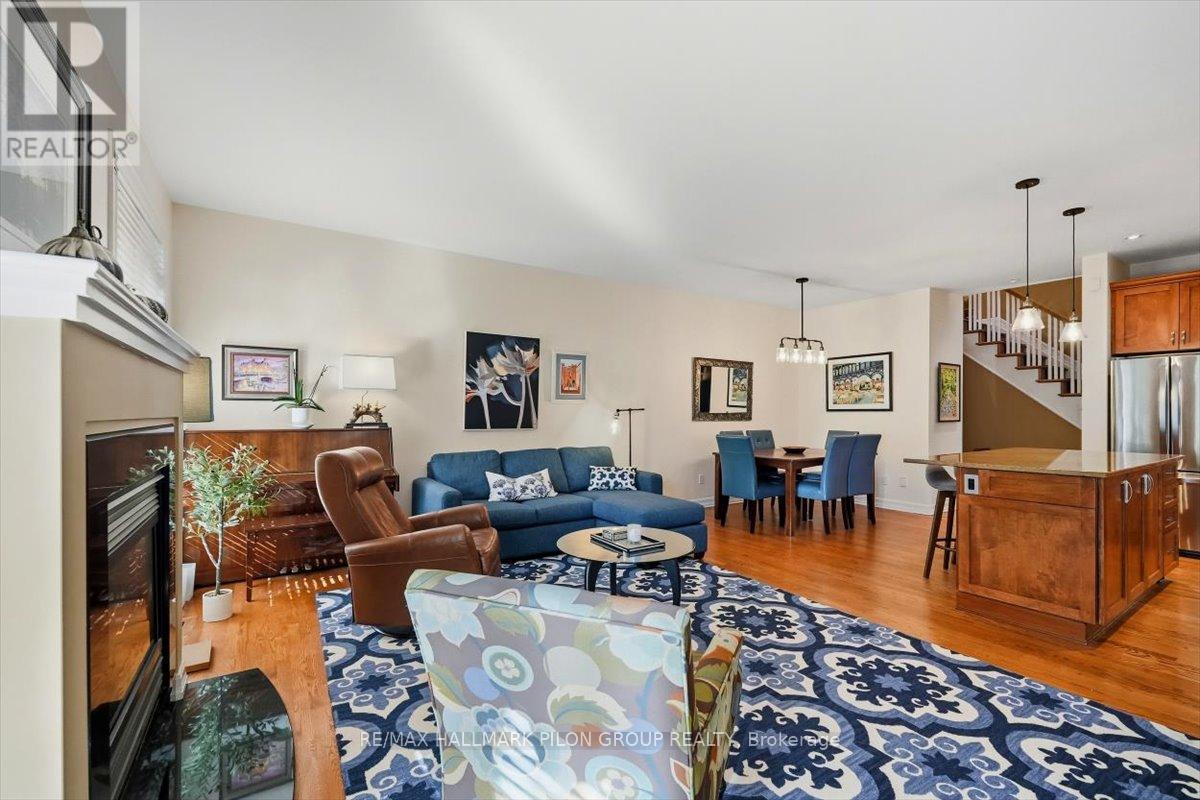 2380 Virginia Drive, Ottawa, ON - Indoor Photo Showing Living Room With Fireplace