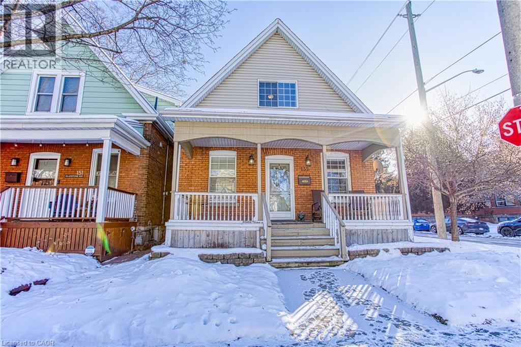 153 Gladstone Avenue, Hamilton, ON - Outdoor With Deck Patio Veranda With Facade