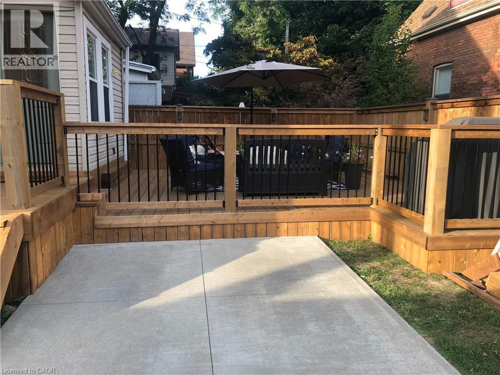 Driveway - 153 Gladstone Avenue, Hamilton, ON - Outdoor With Deck Patio Veranda