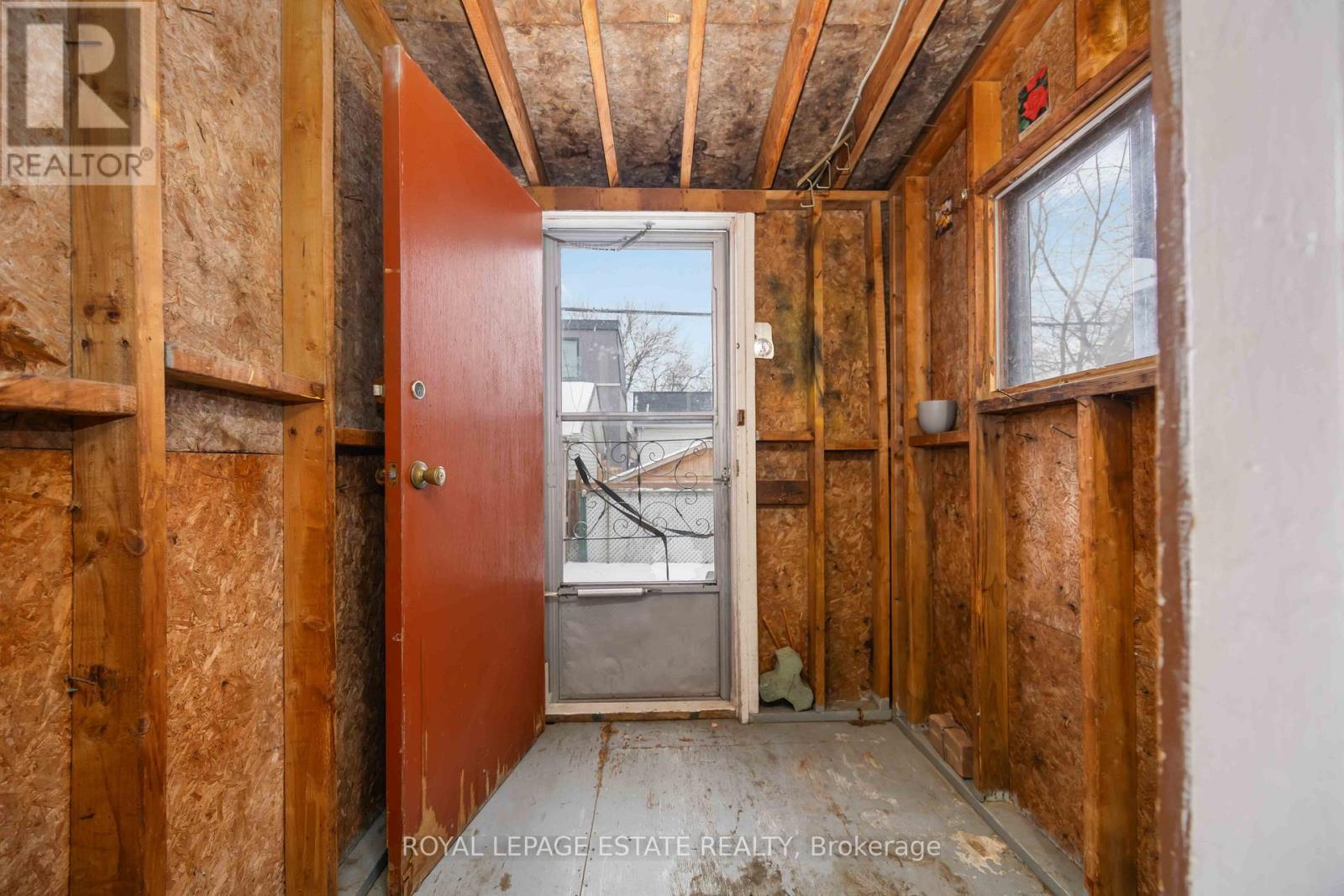 Original Mudroom. - 337 Craven Road, Toronto, ON - Indoor Photo Showing Other Room