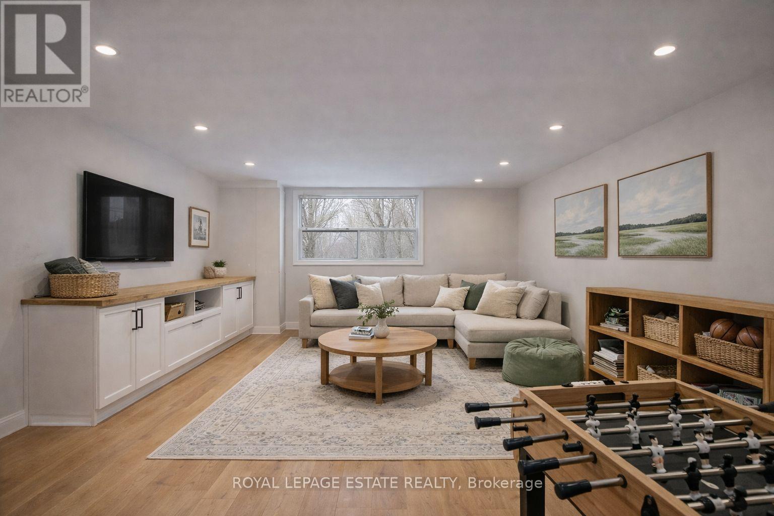 Concept Rendering - LL Rec Room (Not to Scale) - 337 Craven Road, Toronto, ON - Indoor Photo Showing Living Room