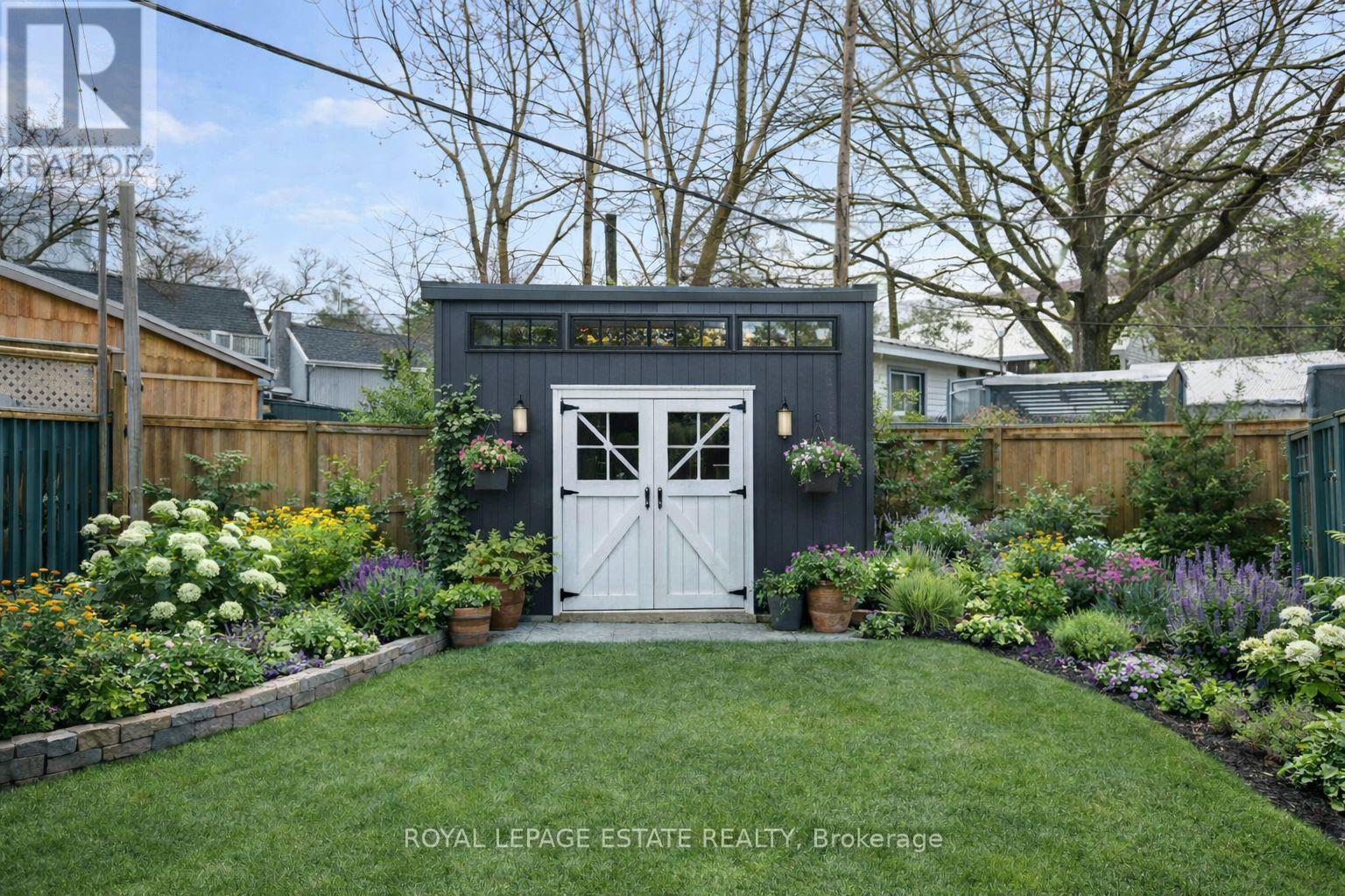 Concept Rendering - Outdoor Shed (Not to Scale) - 337 Craven Road, Toronto, ON - Outdoor