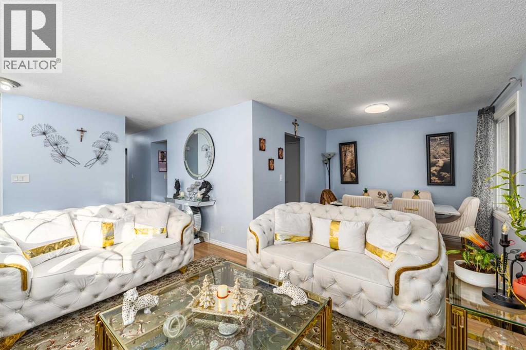 5816 Maddock Drive Ne, Calgary, AB - Indoor Photo Showing Living Room