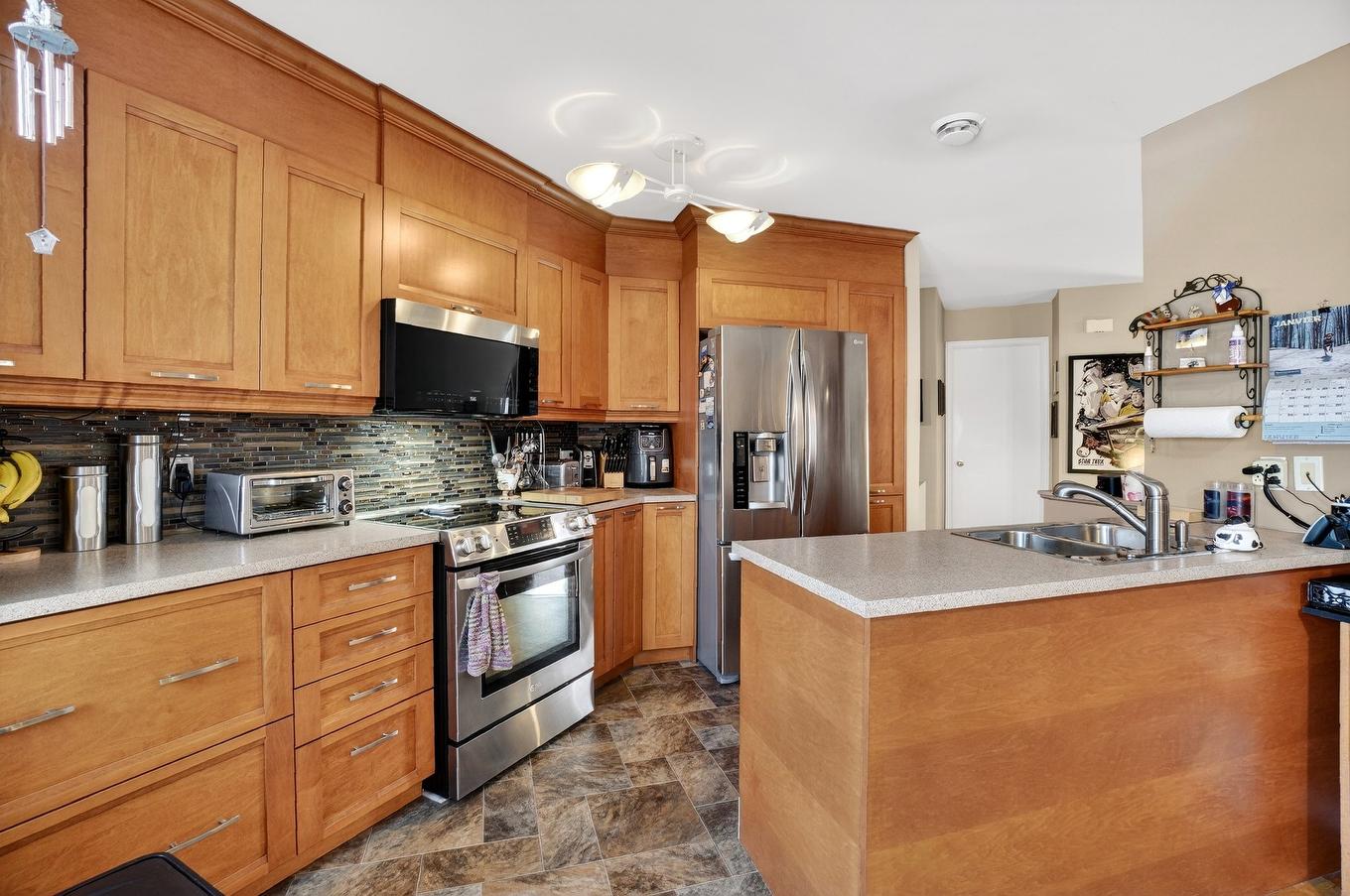 Kitchen - 121 Rue Bellerive, Saint-Eustache, QC - Indoor Photo Showing Kitchen With Double Sink