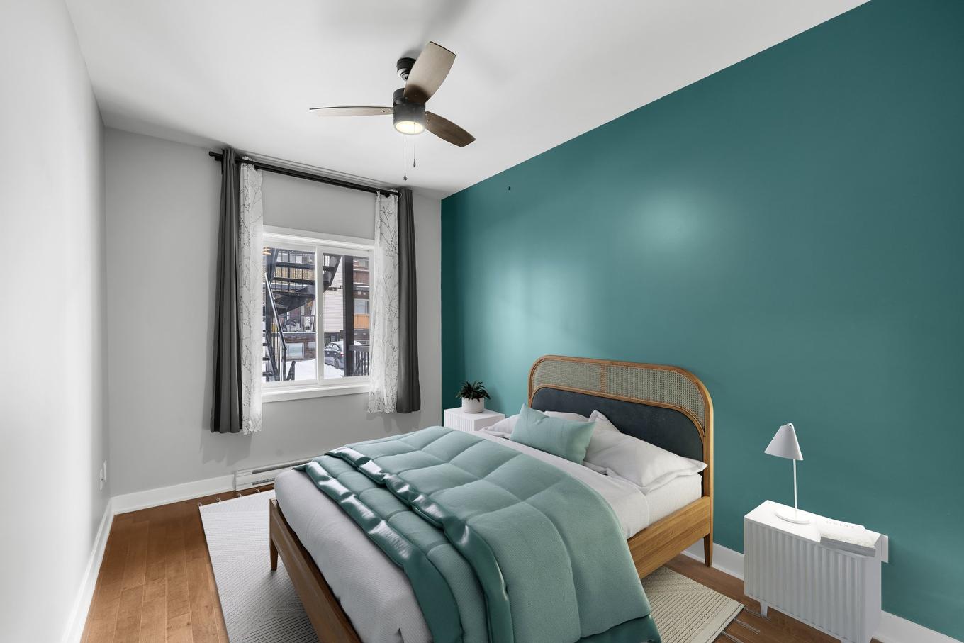 Bedroom - 3-1930 Av. Des Érables, Montréal (Ville-Marie), QC - Indoor Photo Showing Bedroom