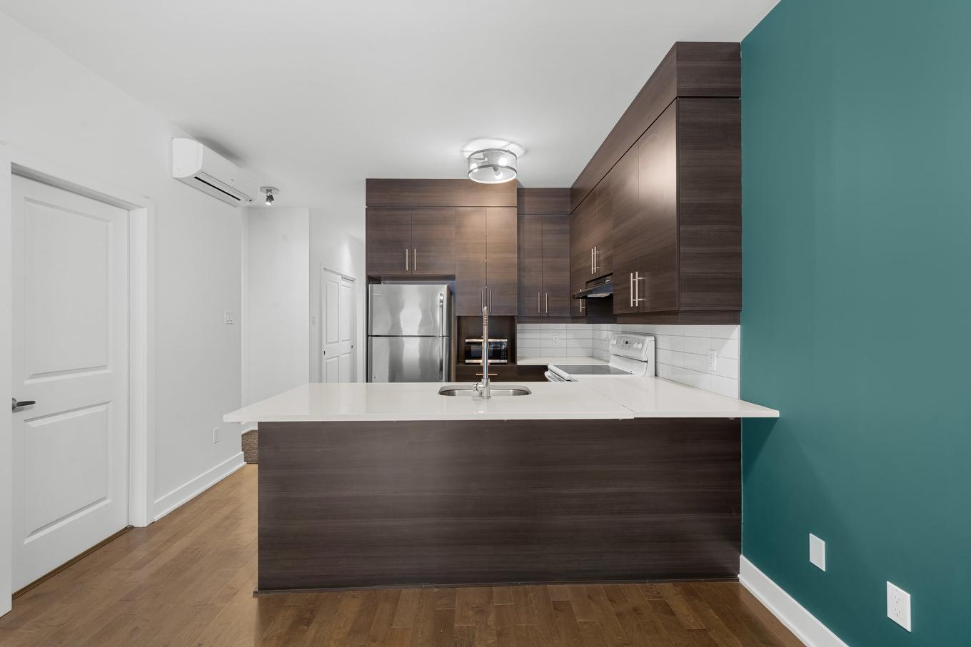 Kitchen - 3-1930 Av. Des Érables, Montréal (Ville-Marie), QC - Indoor Photo Showing Kitchen With Double Sink