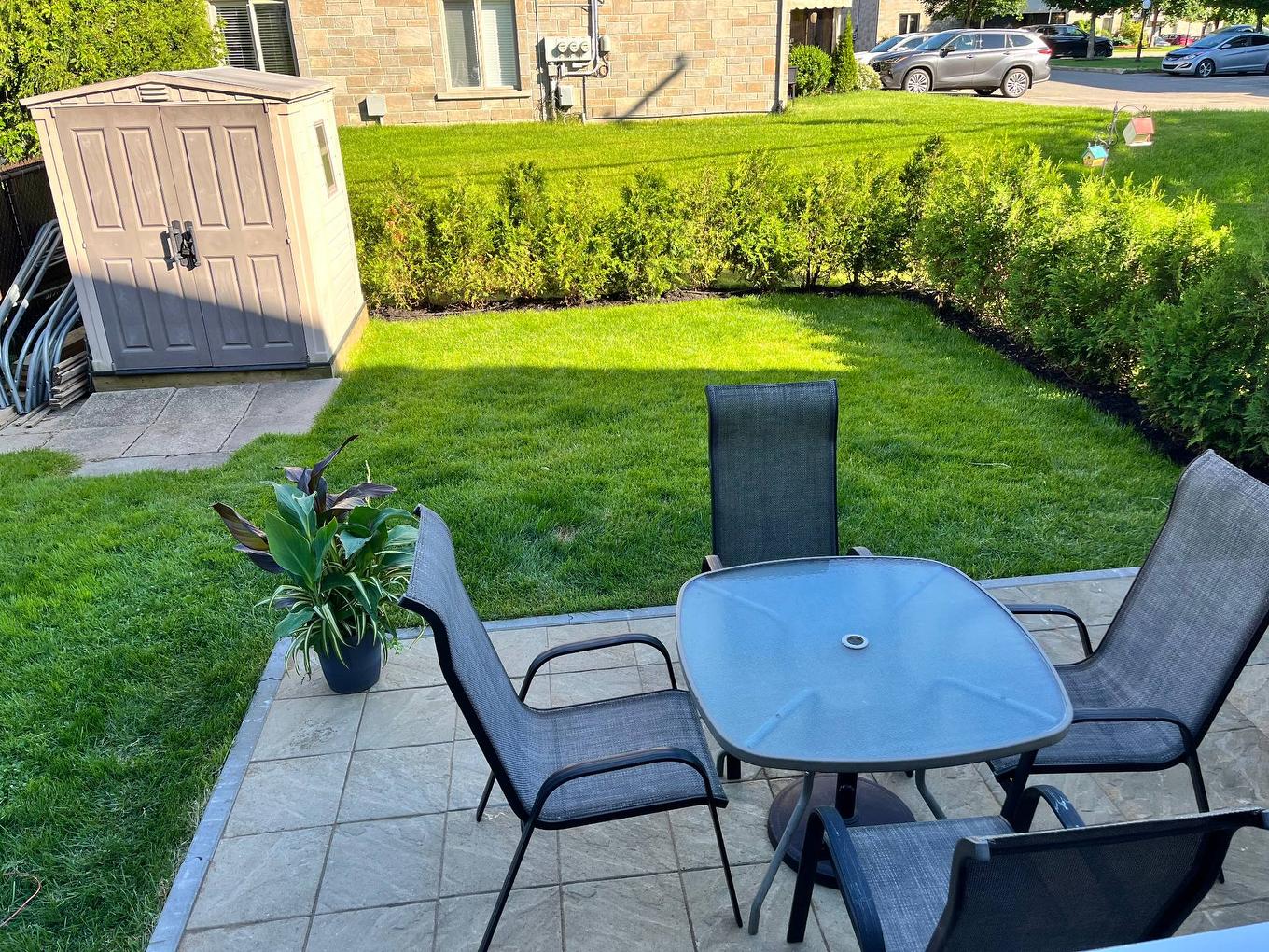 Cour - 2837 Carré Des Argiles, Québec (Les Rivières), QC - Outdoor With Deck Patio Veranda