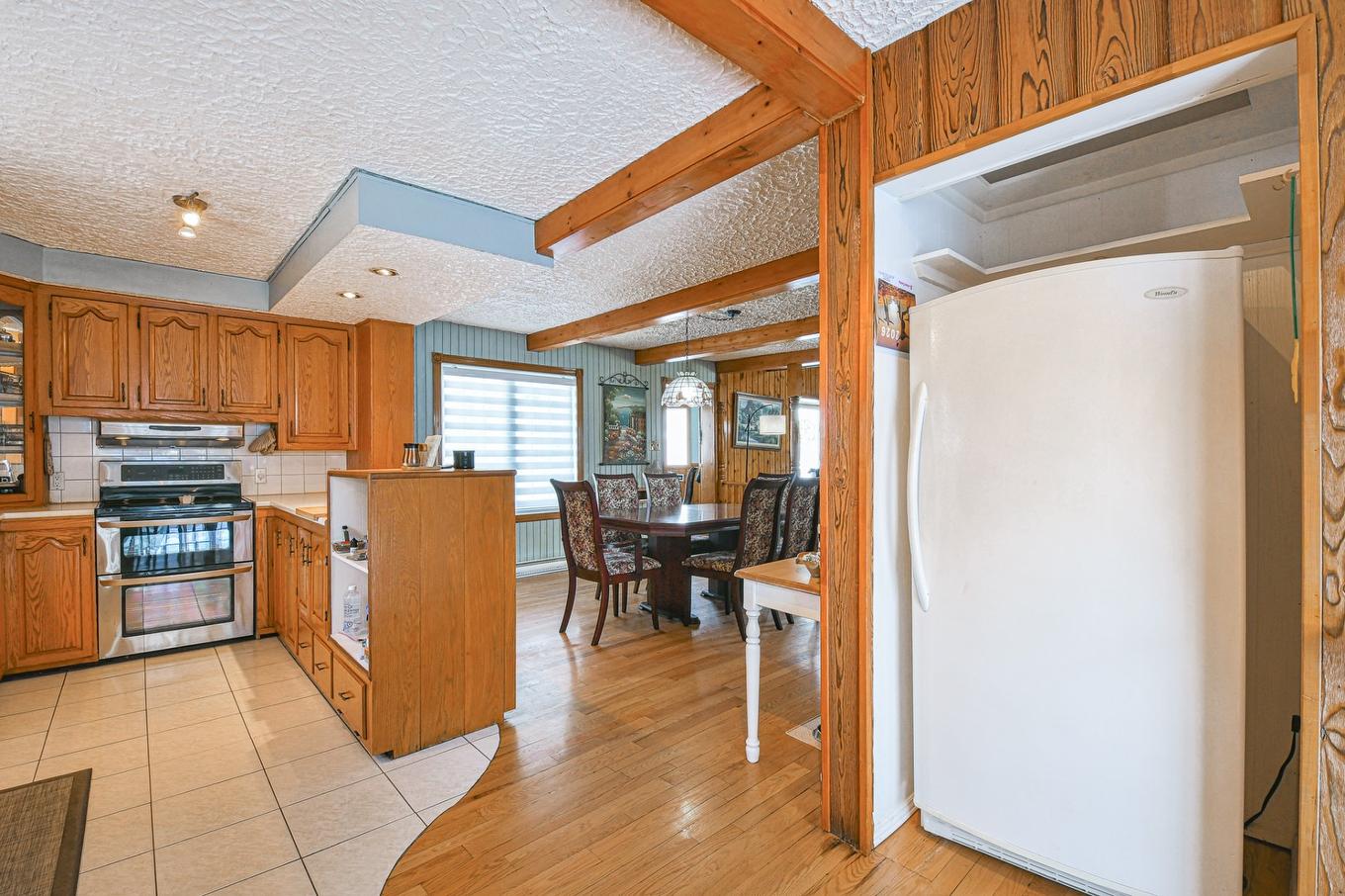 Kitchen - 10 Av. David, Saint-Sauveur, QC - Indoor Photo Showing Kitchen