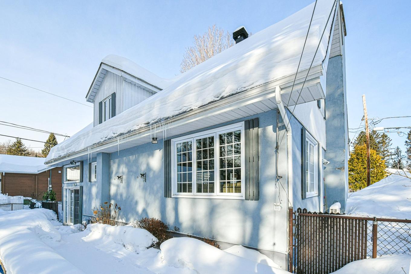 Back facade - 10 Av. David, Saint-Sauveur, QC - Outdoor