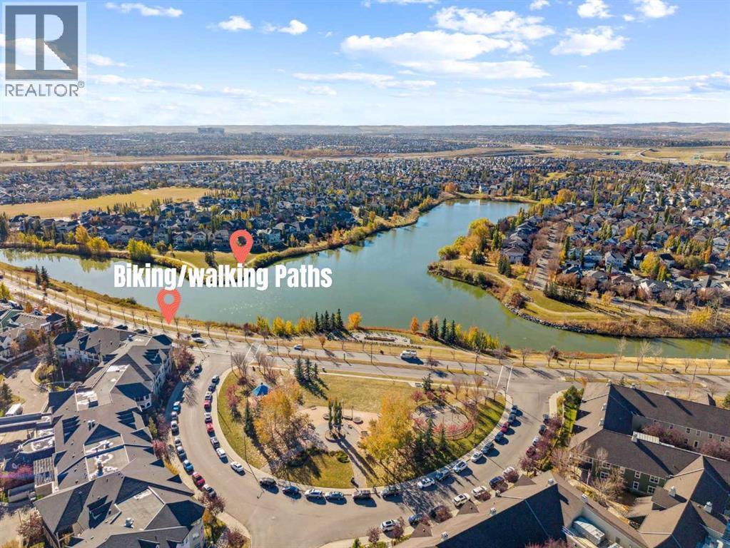 77 Mckenzie Towne Gate Se, Calgary, AB - Outdoor With Body Of Water With View