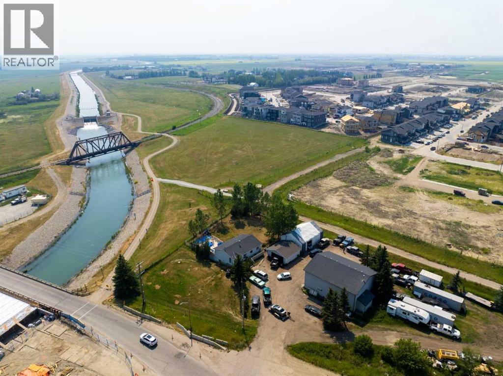 Aerial View 2 - 240187 Rainbow Road, Chestermere, AB