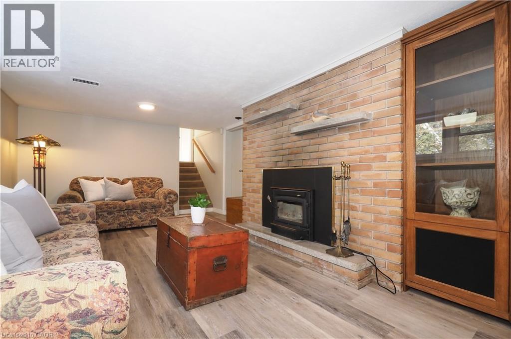 249 Murdock Avenue, Waterloo, ON - Indoor Photo Showing Living Room With Fireplace