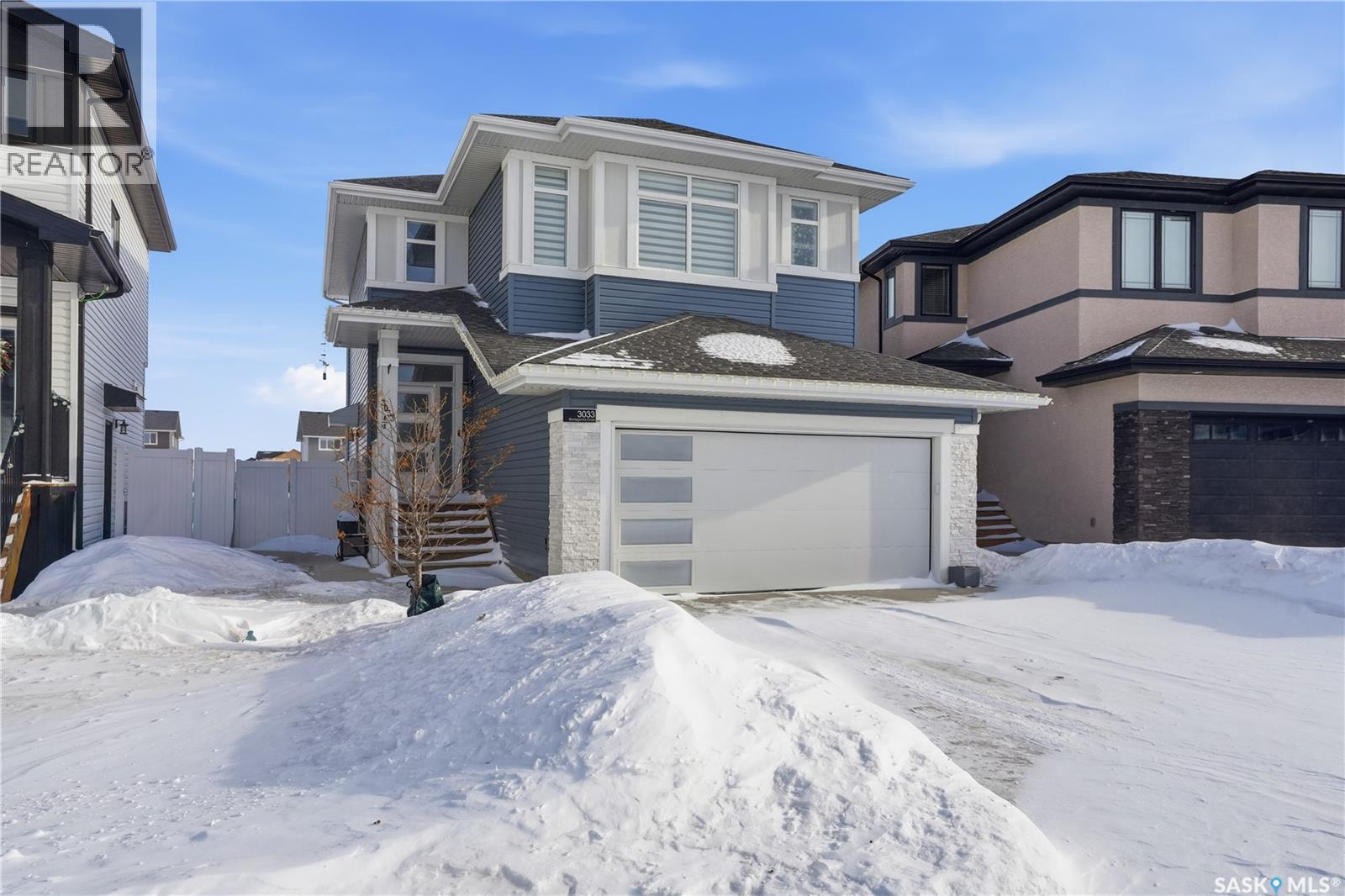 3033 Bellegarde Crescent, Regina, SK - Outdoor With Facade