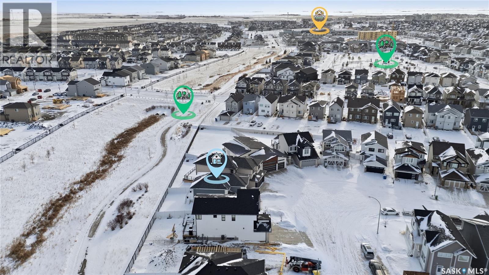 3033 Bellegarde Crescent, Regina, SK - Outdoor With View