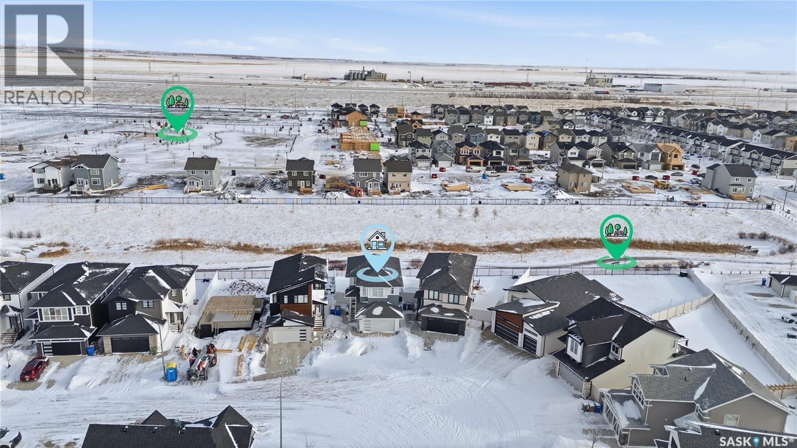 3033 Bellegarde Crescent, Regina, SK - Outdoor With View