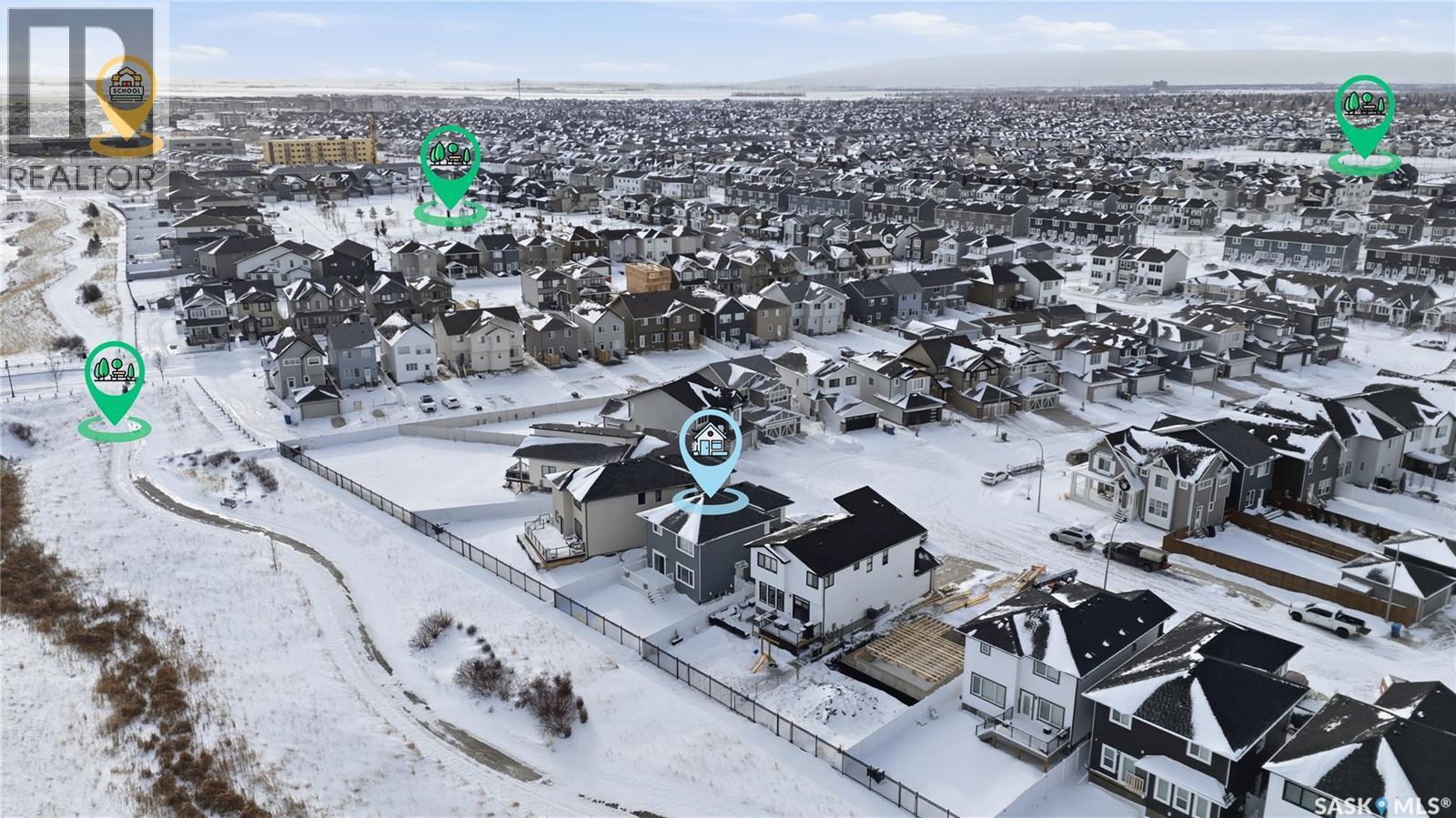3033 Bellegarde Crescent, Regina, SK - Outdoor With View
